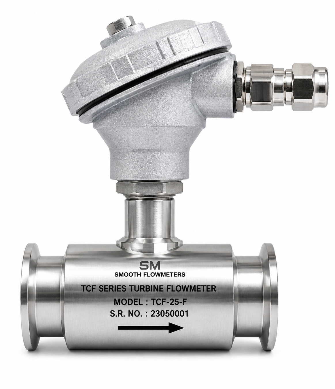 TCF Series Turbine Flowmeter with Pulse Output