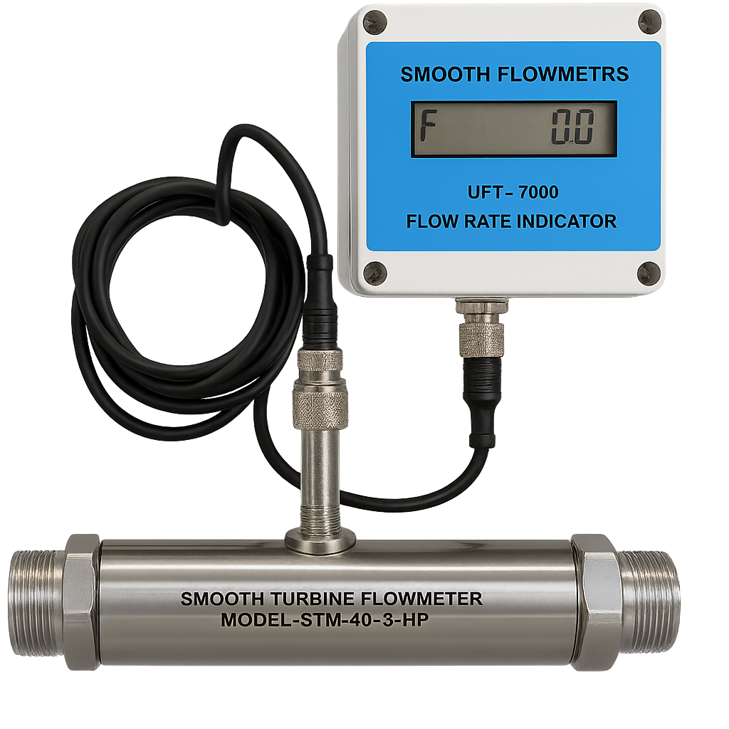 HP with Meter Mounted/handheld Battery-Operated Flow Indicator