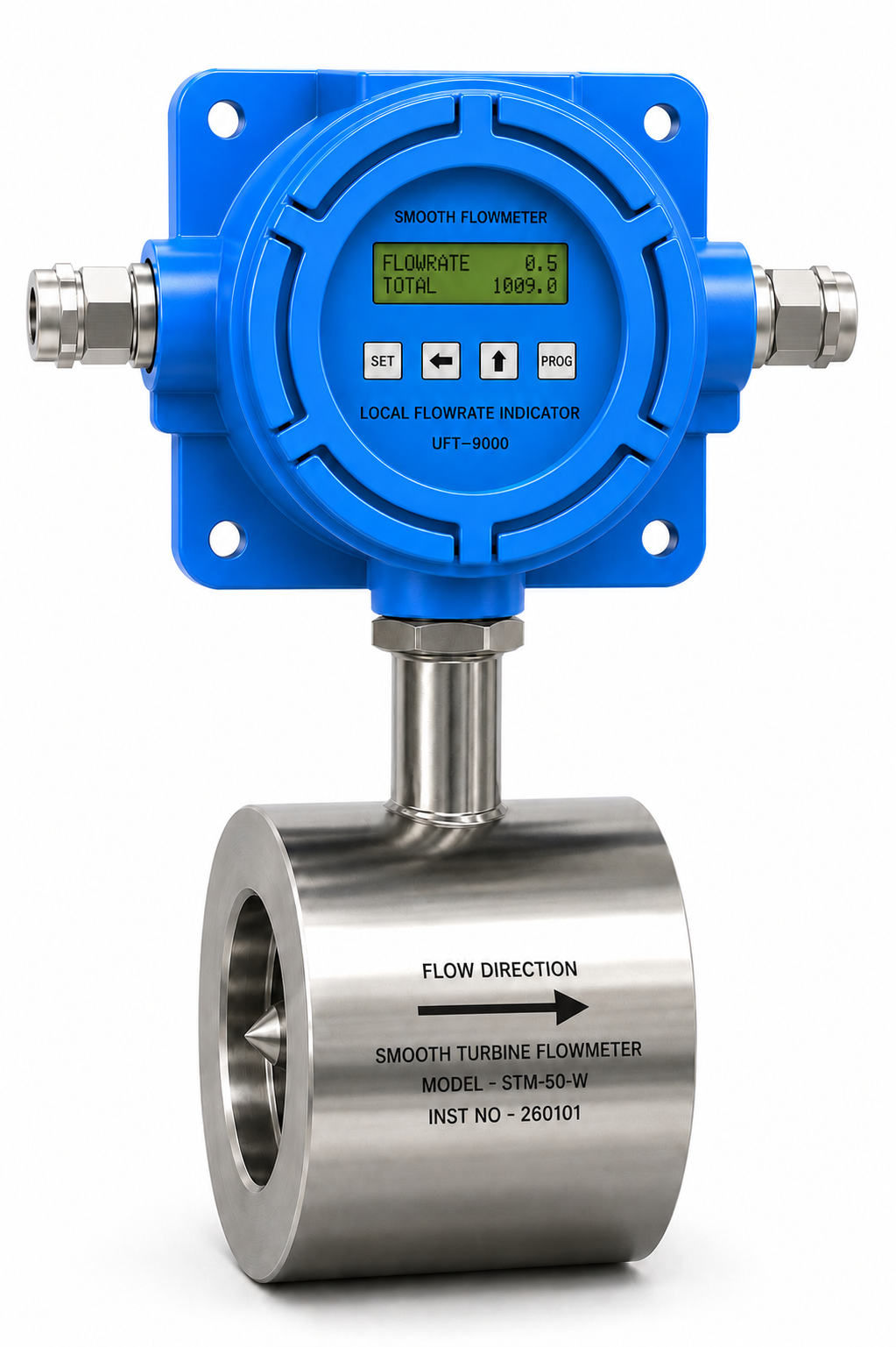 Wafer SeriesInline Turbine Flowmeters