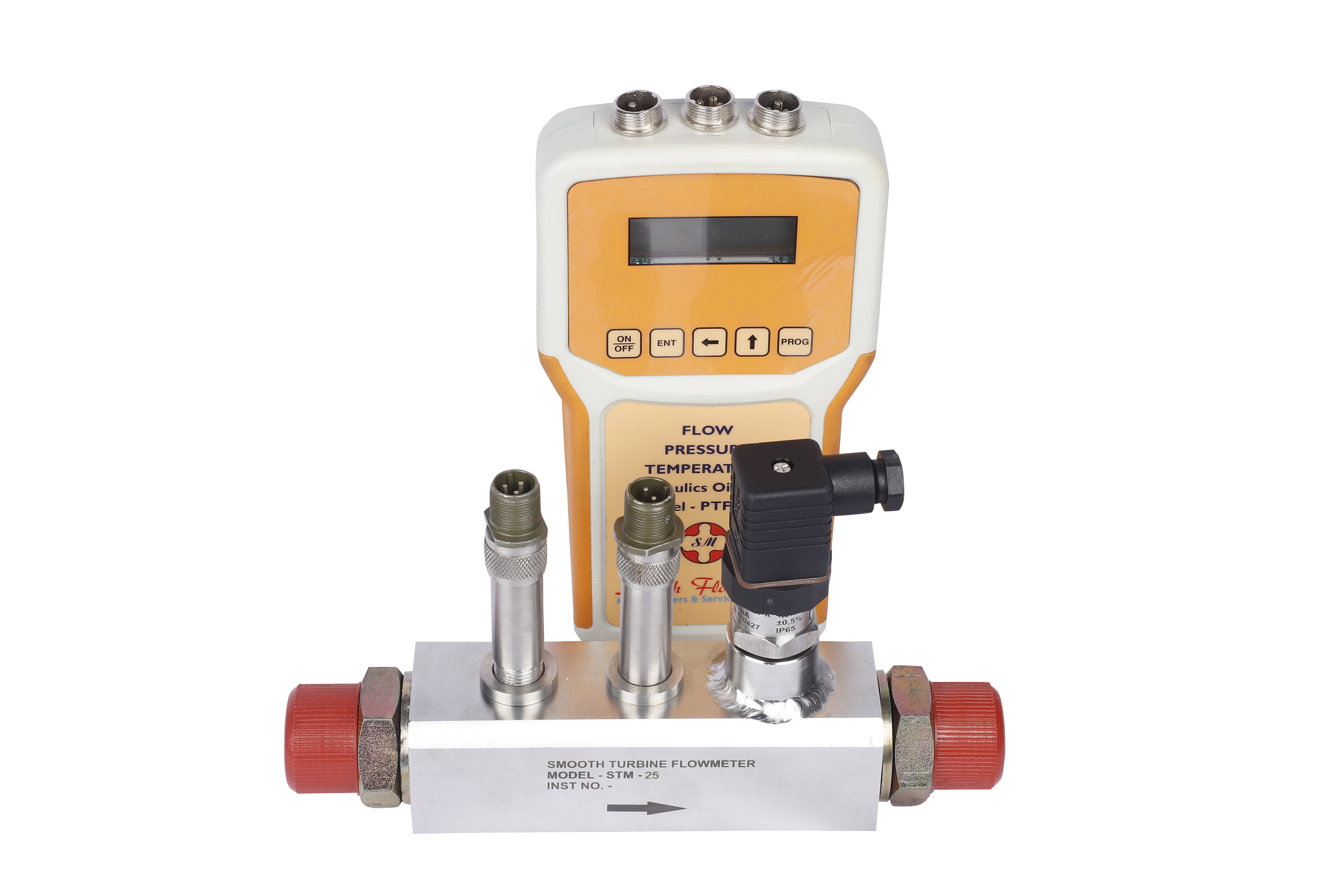 HP with Meter Mounted/handheld Battery-Operated Flow Indicator
